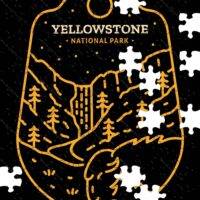 Yellowstone National Park Jigsaw Puzzle K-641