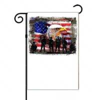 Eagle Military Scene Garden Flag U-638