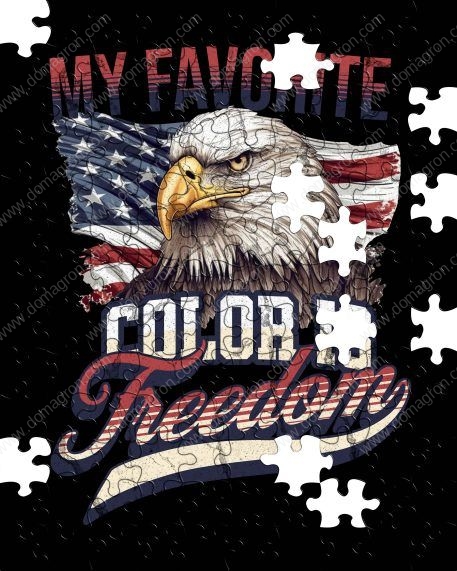 My Favorite Color Is Freedom Puzzle U-655