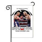 Trump Vs Biden Boxing Match Garden Flag T-648
