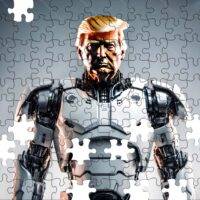 Trump Cyborg 2 Jigsaw Puzzle