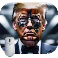 Trump Cyborg Mouse Pad
