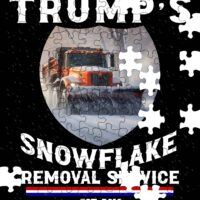 Trump's Snowflake Removal Service Jigsaw Puzzle T-680