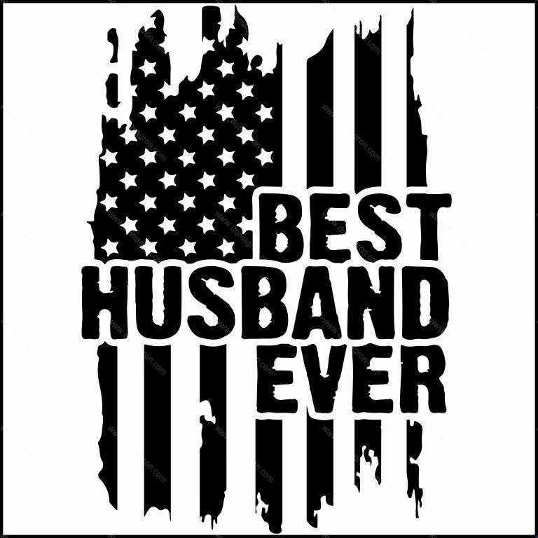 Best Husband Ever Direct to Film (DTF) Heat Transfer F-698