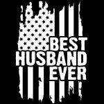 Best Husband Ever  Direct to Film (DTF) Heat Transfer F-698
