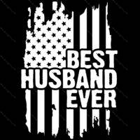 Best Husband Ever  Direct to Film (DTF) Heat Transfer F-698