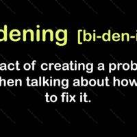 Bidening Anti-Biden Metal Photo B-700