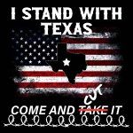 I Stand With Texas Metal Photo P-685
