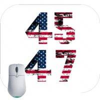 Trump 45 47 Mouse Pad T-683