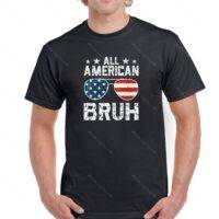 All American Bruh Patriotic Shirt U-692