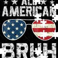 All American Bruh Patriotic Jigsaw Puzzle U-692