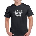 Be A Flamingo In A Flock Of Pigeons Inspirational Shirt I-702