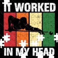 It Worked In My Head Billiards Jigsaw Puzzle S-715