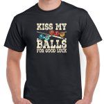 Kiss My Balls Billiards Shirt S-710