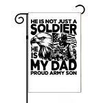 Proud Army Son Garden Flag F-701