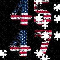Trump 45 47 Jigsaw Puzzle T-683