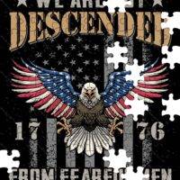 We Are Not Descended From Fearful Men Jigsaw Puzzle U-707