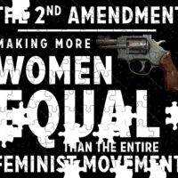 The 2nd Amendment Making More Women Equal Than The Entire Feminist Movement Jigsaw Puzzle N-725