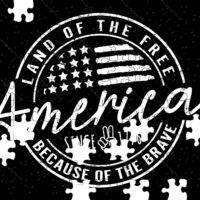 America Land Of The Free Jigsaw Puzzle U-719