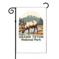 Grand Teton National Park Garden Flag K-747