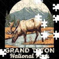 Grand Teton National Park Jigsaw Puzzle K-747