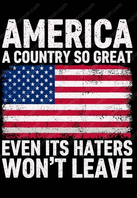 American A Place So Great It's Haters Won't Leave Metal Photo U-722