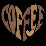 Coffee Heart Coffee Lovers Metal Photo F-729