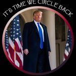 It's Time We Circle Back Trump Metal Photo T-724