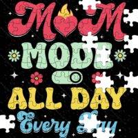 Mom Mode All Day Jigsaw Puzzle F-731