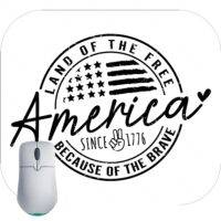 America Land Of The Free Mouse Pad U-719