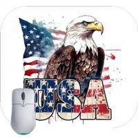 US Eagle Patriotic Mouse Pad U-735