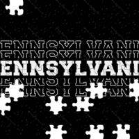 Pennsylvania PA Collegiate Jigsaw Puzzle F-723