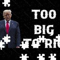 Trump Too Big To Rig Jigsaw Puzzle T-744