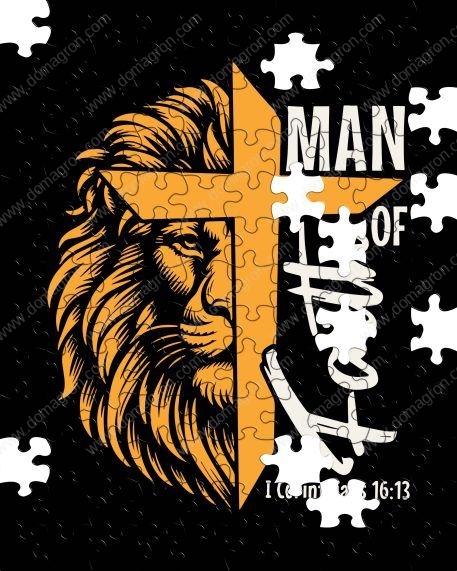 Man Of Faith Corinthians Puzzle F-766