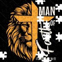 Man Of Faith Corinthians Jigsaw Puzzle F-766