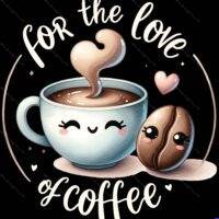 For The Love Of Coffee Metal Photo S-750
