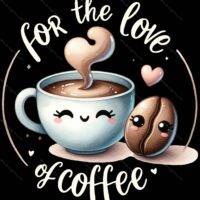 For The Love Of Coffee Metal Photo S-750