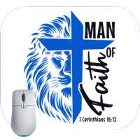 Man Of Faith Corinthians Mouse Pad F-766