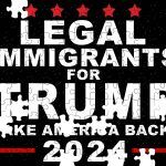 Legal Immigrants For Trump Puzzle T-777