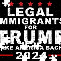 Legal Immigrants For Trump Jigsaw Puzzle T-777