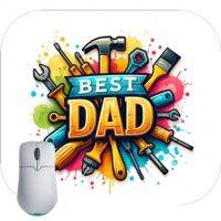 Best Dad Tools Father's Day Mouse Pad F-781