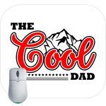 The Cool Dad Father's Day Mouse Pad F-778