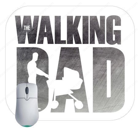 The Walking Dad Father's Day Mouse Pad F-780