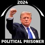 Trump Political Prisoner Resist 2024 Direct to Film (DTF) Heat Transfer T-786