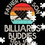 Father and Son Billiards Buddies Puzzle S-717