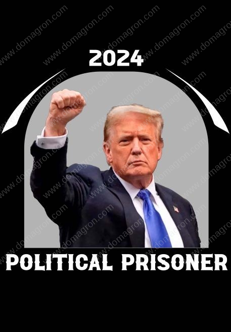 Trump Political Prisoner Resist 2024 Metal Photo T-786