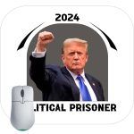 Trump Political Prisoner Resist 2024 Mouse Pad T-764