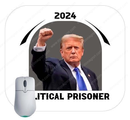 Trump Political Prisoner Resist 2024 Mouse Pad T-764