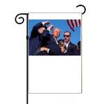 Failed Trump Assassination Attempt Garden Flag T-790