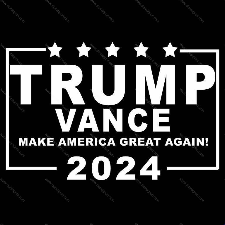 Trump Vance 2024 Election Direct to Film (DTF) Heat Transfer T-793